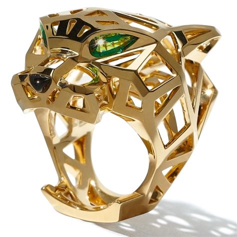 cartier panther ring|cartier panther ring men.